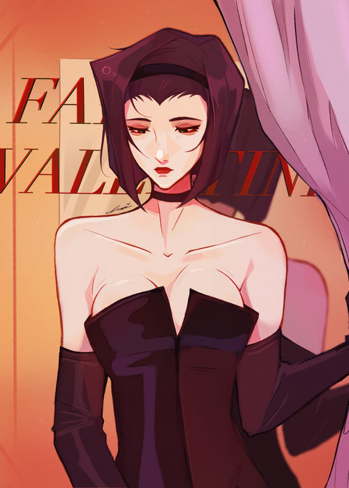 Faye Valentine Print | Cowboy Bebop | Fanart