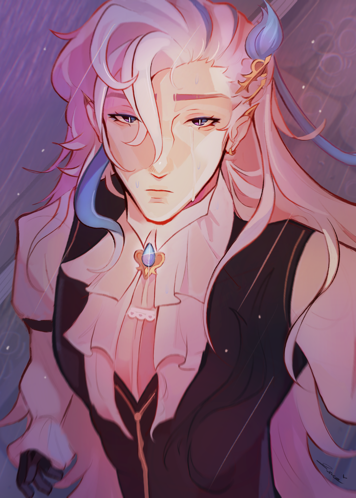 Neuvillete Print | Genshin Impact | Fanart