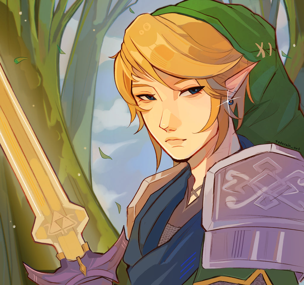 Link Print | Legend Of Zelda | Fanart