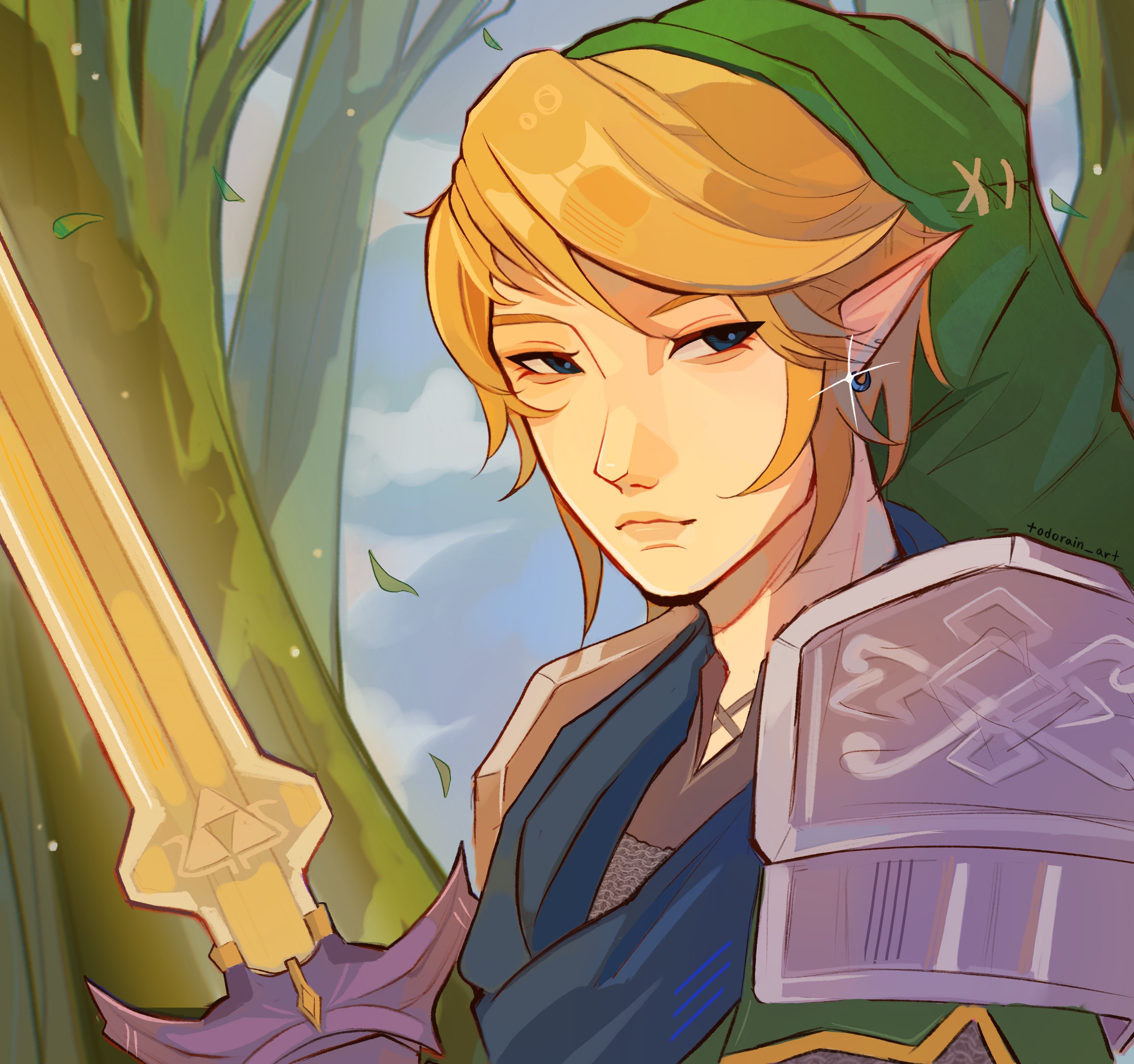 Link Print | Legend Of Zelda | Fanart