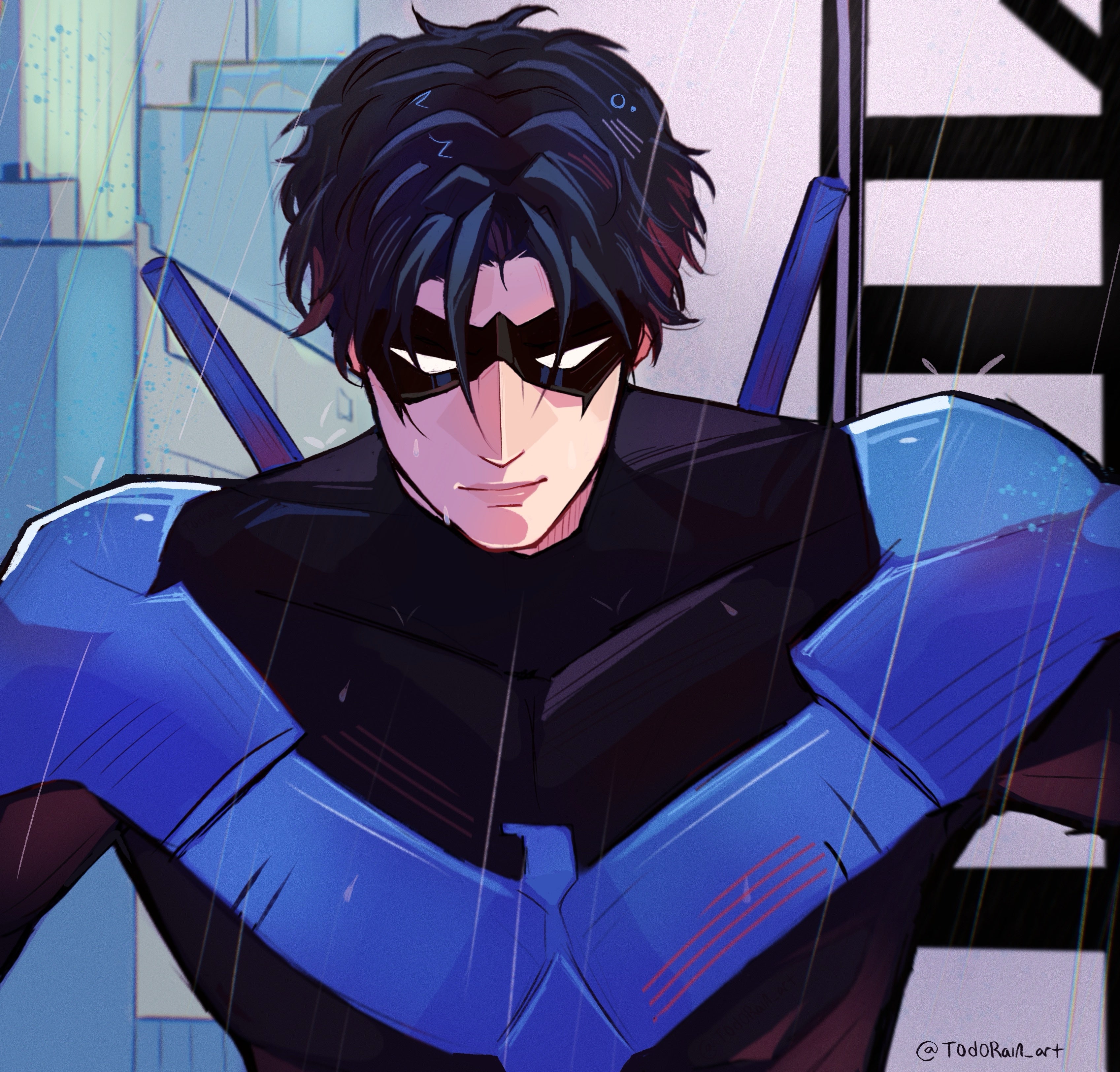 Nightwing Print | DC Comics | Fanart