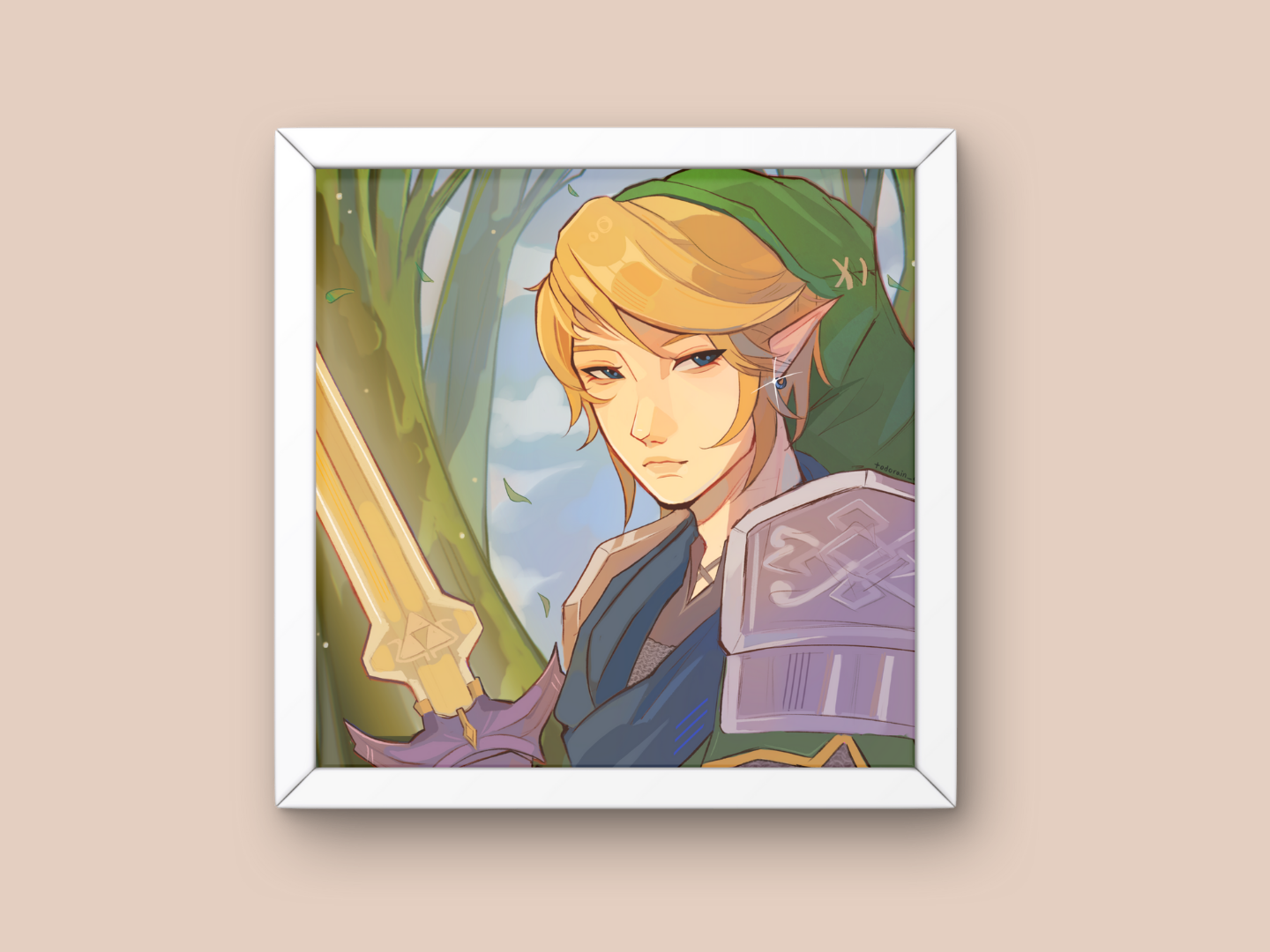 Link Print | Legend Of Zelda | Fanart