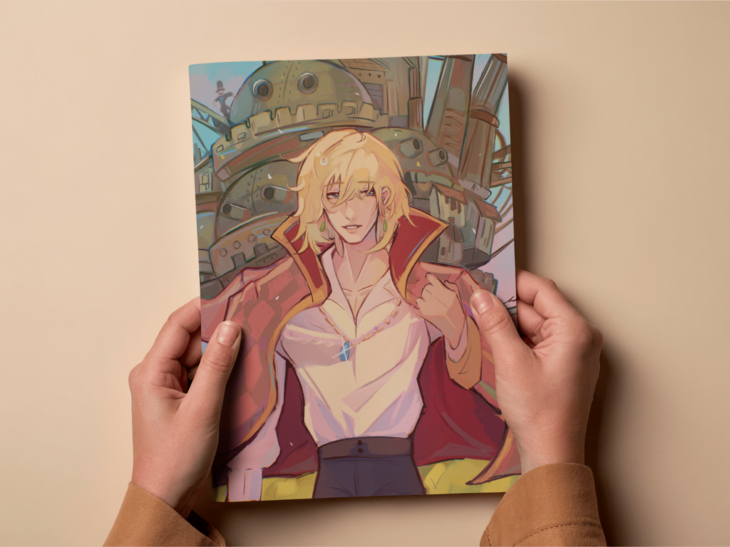 Howl's Moving Castle Print | Studio Ghibli | Fanart