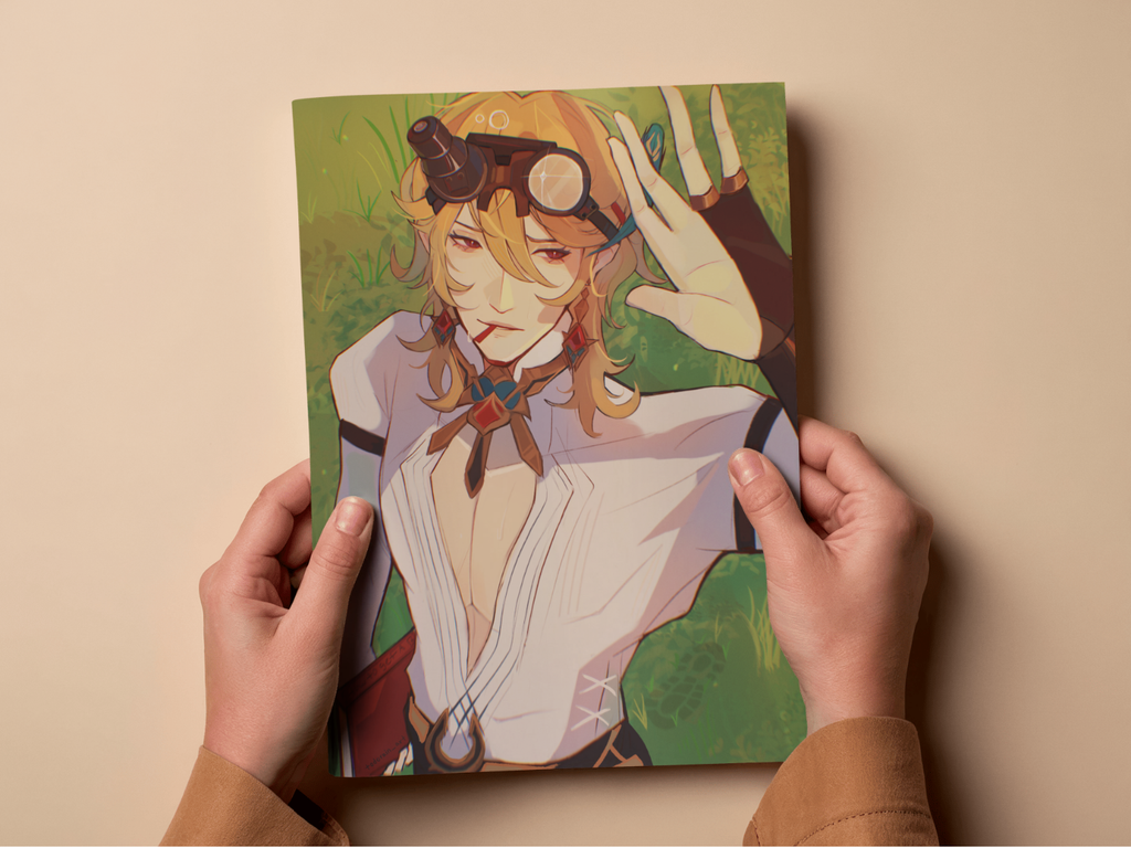 Kaveh Print | Genshin Impact | Fanart
