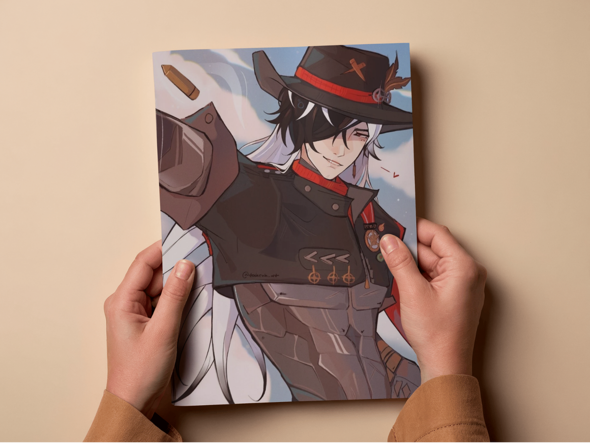 Boothill Print | Honkai Star Rail | Fanart