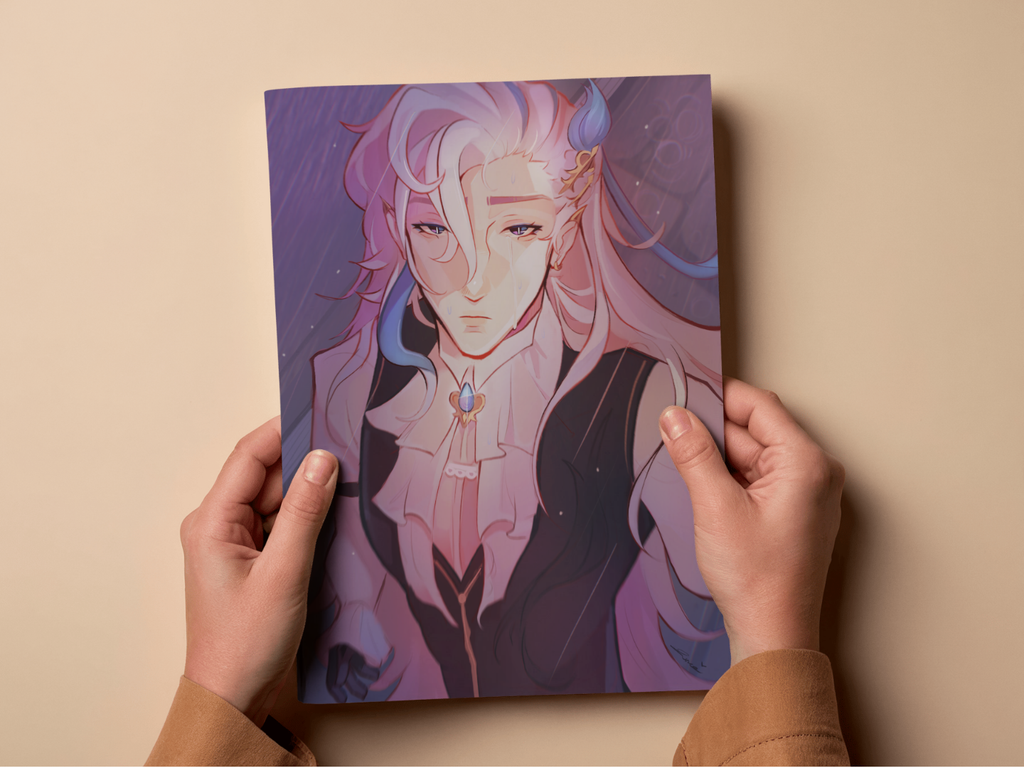 Neuvillete Print | Genshin Impact | Fanart